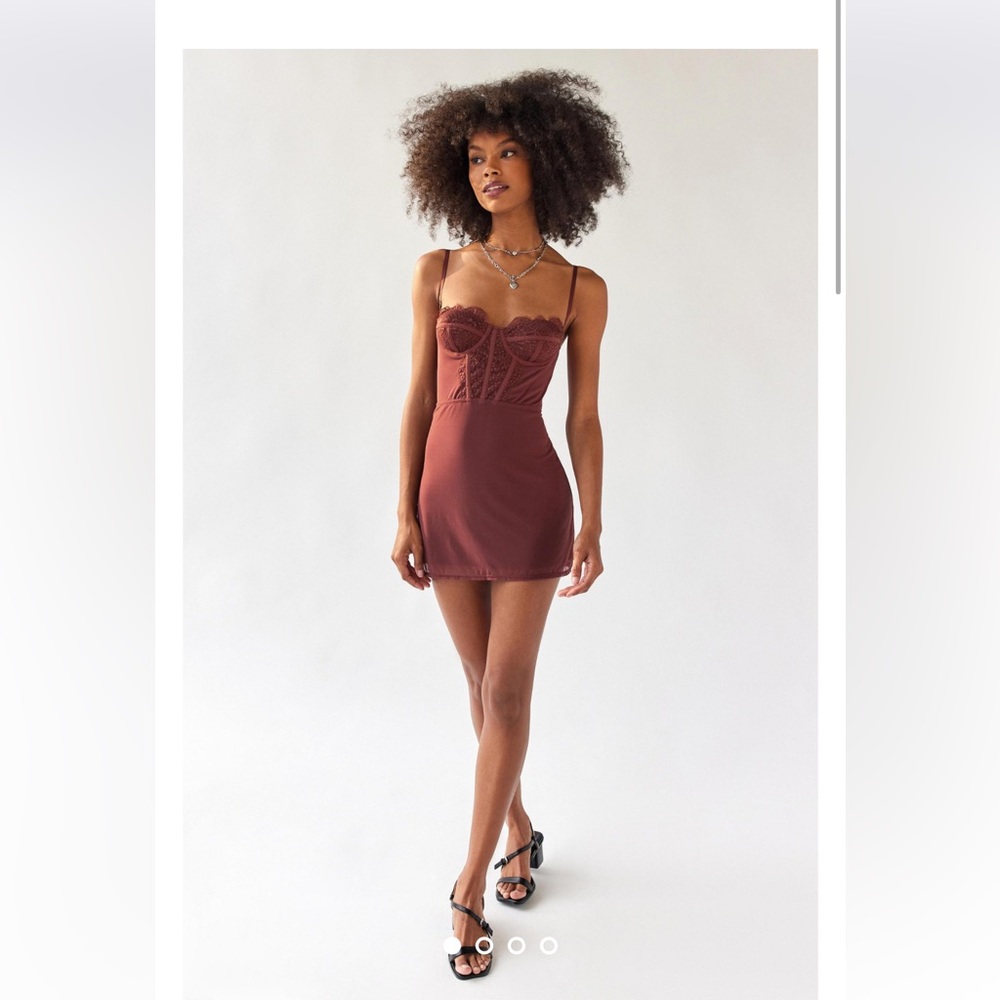 Urban Outfitters Bustier Corset Dress